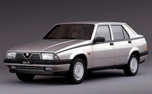 Alfa Romeo 75 Quadrifoglio Verde 6V iniezione